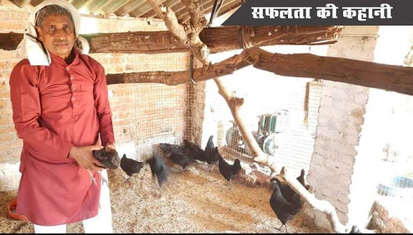 बादाम सिंह यादव, कड़कनाथ मुर्गा पाल